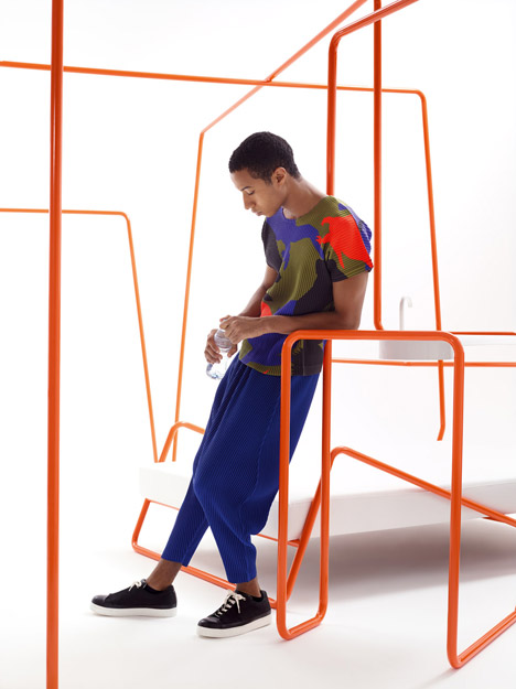Issey Miyake pop-up by Stone Design
