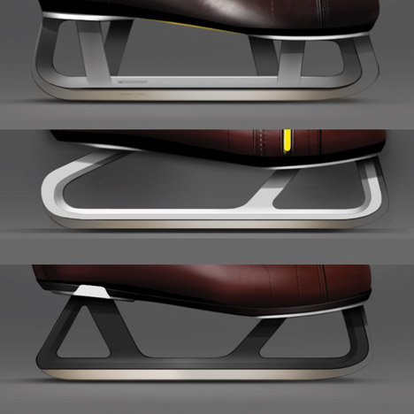 Ice skates reimagined by Jacknife