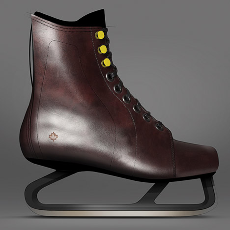 Ice skates reimagined by Jacknife