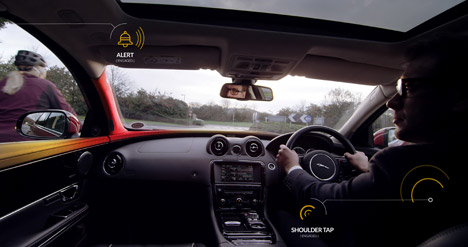 Jaguar Bike Sense technology