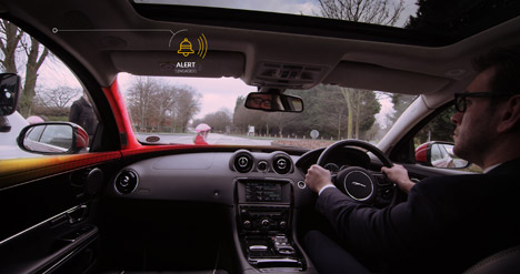 Jaguar Bike Sense technology