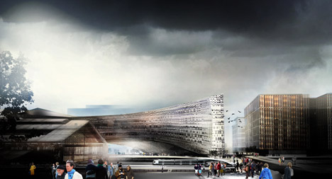 Le Monde headquarters by Snøhetta