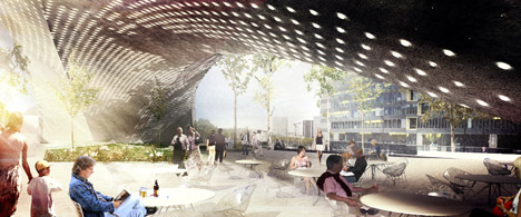 Le Monde headquarters by Snøhetta