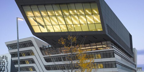 Library and Learning Centre in Vienna by Zaha Hadid Architects
