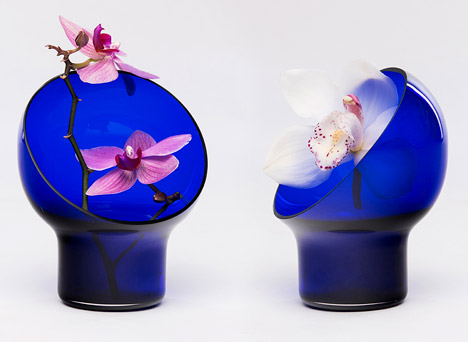Liv vases by Kristine Five Melvær for Magnor Glassverk