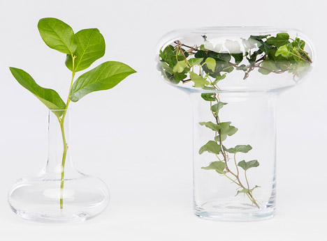 Liv vases by Kristine Five Melvær for Magnor Glassverk