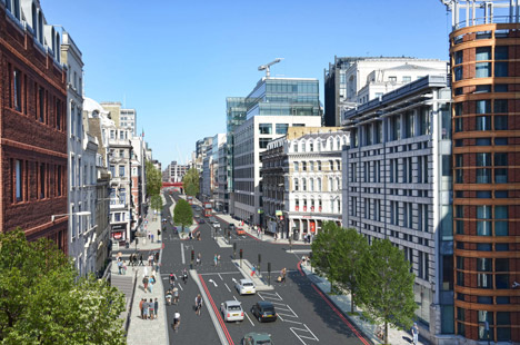 London's new cycle superhighway proposal