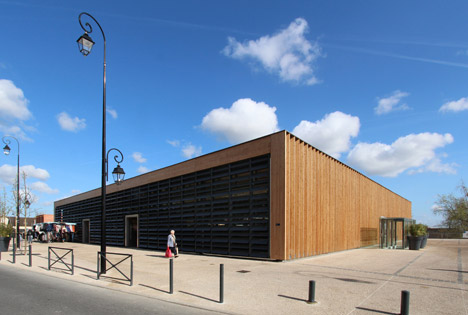 Market Hall in Marly-le-Roi France - Ameller Dubois & Associés