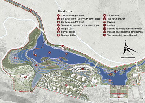 Minghu Wetland Park by Turenscape