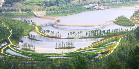 Minghu Wetland Park by Turenscape