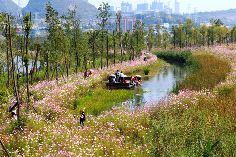 Minghu Wetland Park by Turenscape