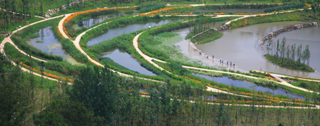 Minghu Wetland Park by Turenscape