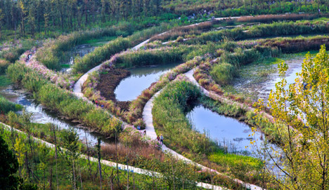 Minghu Wetland Park by Turenscape