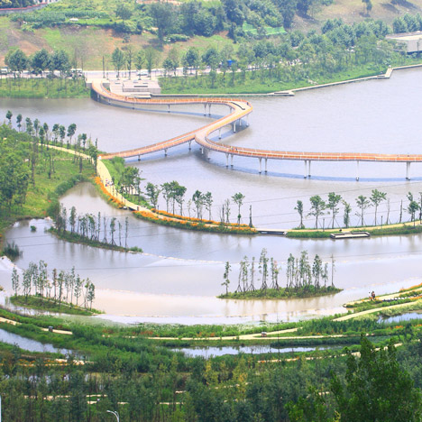 Minghu Wetland Park by Turenscape