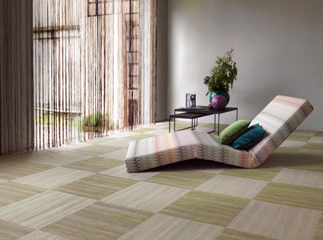 Missoni flooring collection by Bolon
