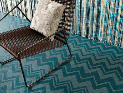 Missoni flooring collection by Bolon