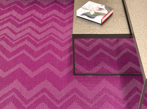 Missoni flooring collection by Bolon