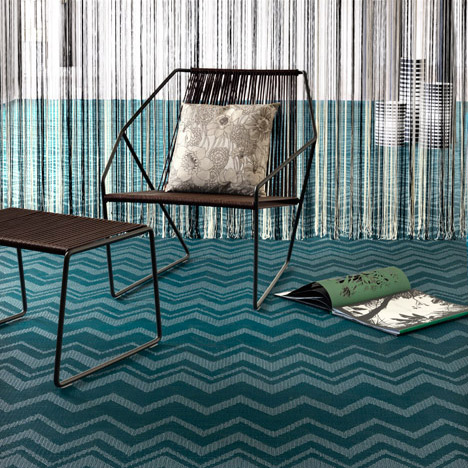 Missoni flooring collection by Bolon