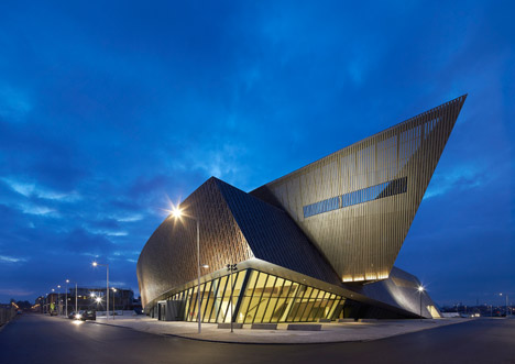 Mons International Congress Centre by Daniel Libeskind