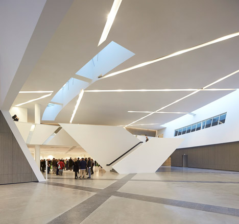 Mons International Congress Centre by Daniel Libeskind