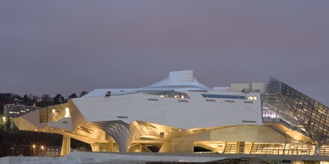 Coop Himmelb(l)au’s Musée des Confluences opens on a river peninsula in Lyon