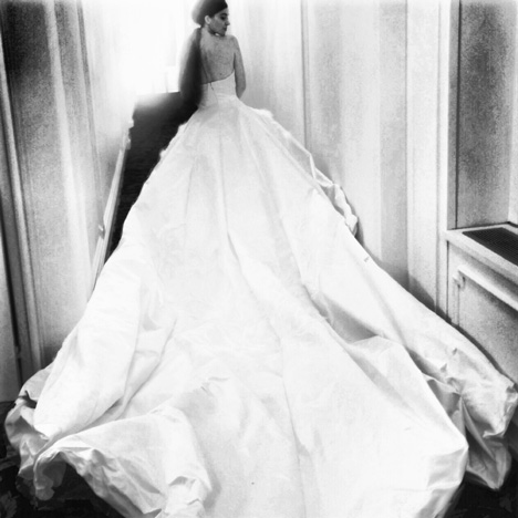 Nellie Diamond wedding dress Olivier Theyskens 2014
