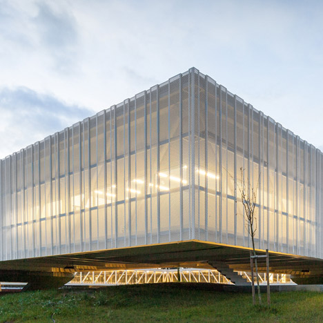 Óbidos Technological Park Main Building by Jorge Mealha