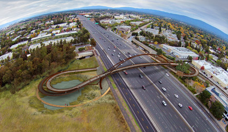Palo Alto bridge by 64North