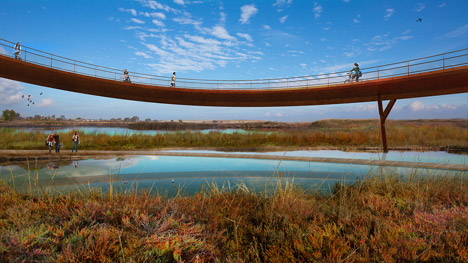 Palo Alto bridge by 64North