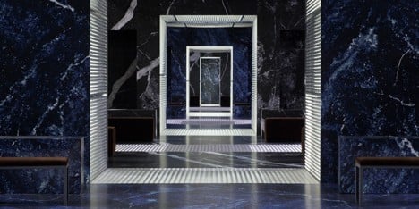 Prada AW15 menswear catwalk by OMA/AMO