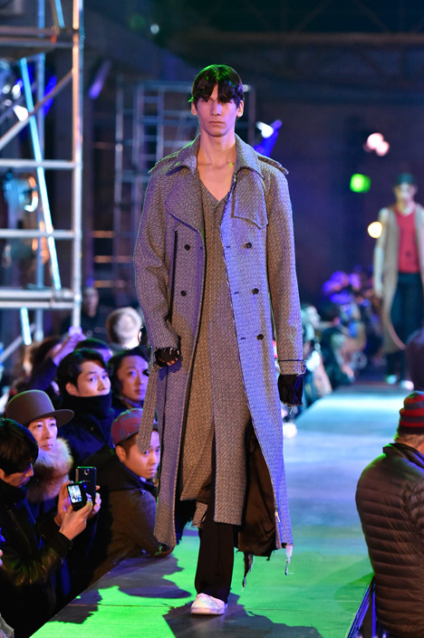 Raf Simons Kvadrat menswear, Autumn Winter 2015 at Paris Fashion Week