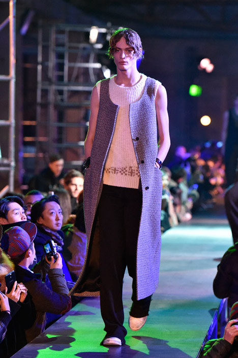 Raf Simons Kvadrat menswear, Autumn Winter 2015 at Paris Fashion Week