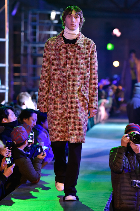 Raf Simons Kvadrat menswear, Autumn Winter 2015 at Paris Fashion Week