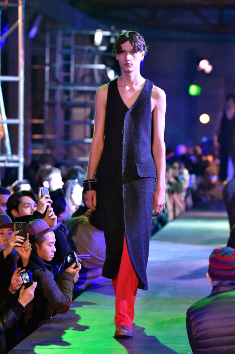 Raf Simons Kvadrat menswear, Autumn Winter 2015 at Paris Fashion Week
