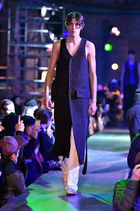 Raf Simons Kvadrat menswear, Autumn Winter 2015 at Paris Fashion Week
