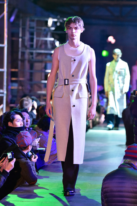 Raf Simons Kvadrat menswear, Autumn Winter 2015 at Paris Fashion Week