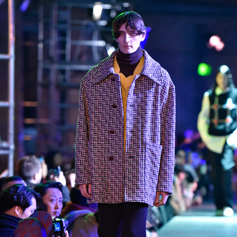 Raf Simons Kvadrat menswear, Autumn Winter 2015 at Paris Fashion Week