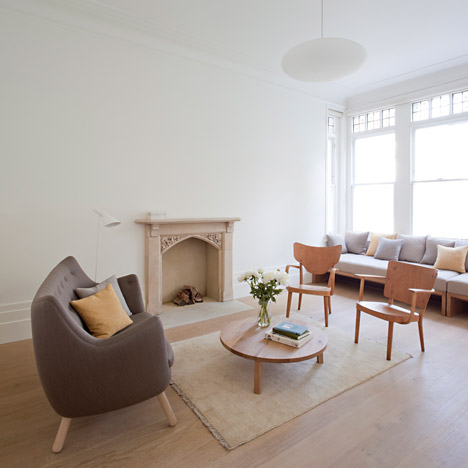 Refurbishment and Extension of Grade II Victorian House in London by SevilPeach