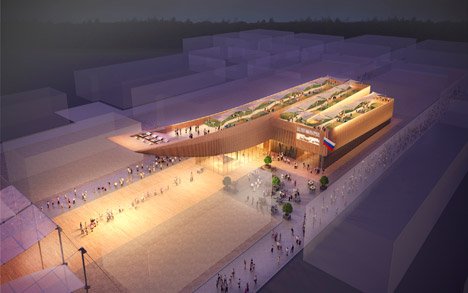 Russian Pavilion at Milan Expo