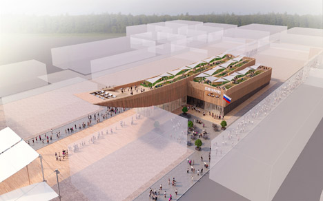 Russian Pavilion at Milan Expo