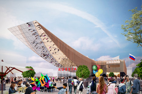 Russian Pavilion at Milan Expo