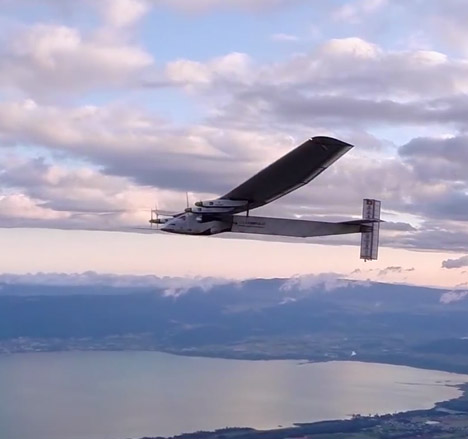 Solar Impulse 2 solar aeroplane flight around the world