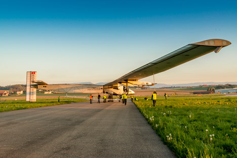 Solar Impulse 2 solar aeroplane flight around the world