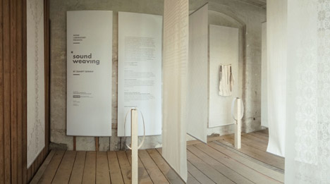 Sound Weaving by Zsanett Sziarmay