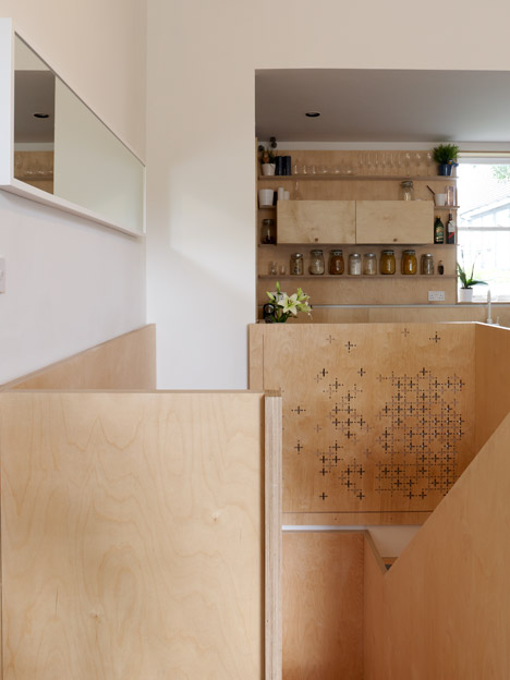 Split Level Apartment, Snaresbrook by Carl Trenfield Architects