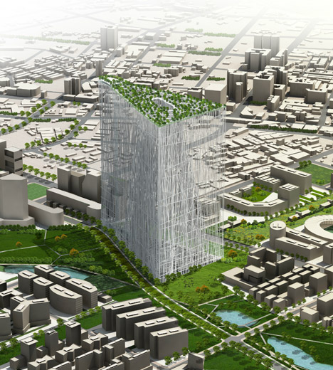 Taiwan Tower by Sou Fujimoto