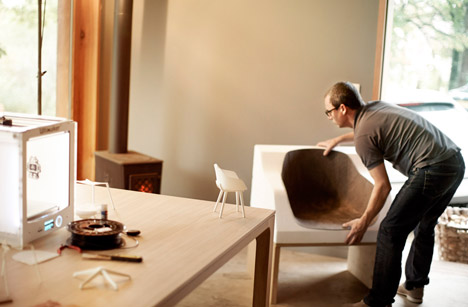 The First Bioplastic Chair Kuskoa Bi by Jean Louis Iratzoki
