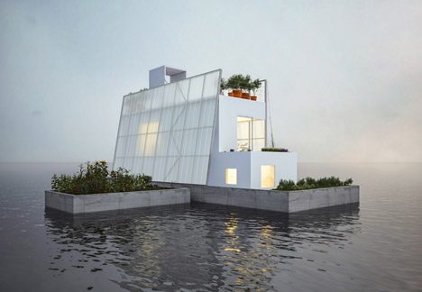 The Floating House by Carl Turner Architects