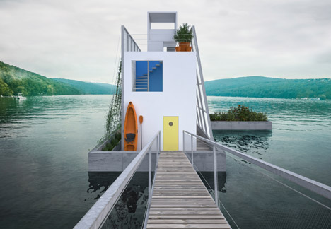 The Floating House by Carl Turner Architects