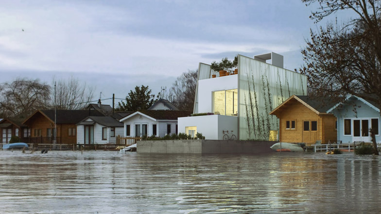 The Floating House by Carl Turner Architects
